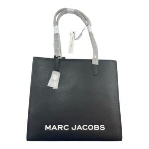 Marc Jacobs The Bold Grind Leather Tote Bag $450 Black NWT